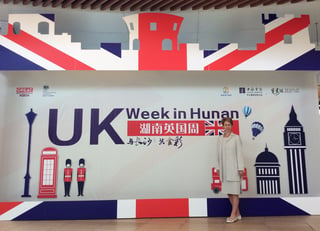 Professor Jayne Mitchell (DVC) representing BGU at 'UK Week in Hunan' 